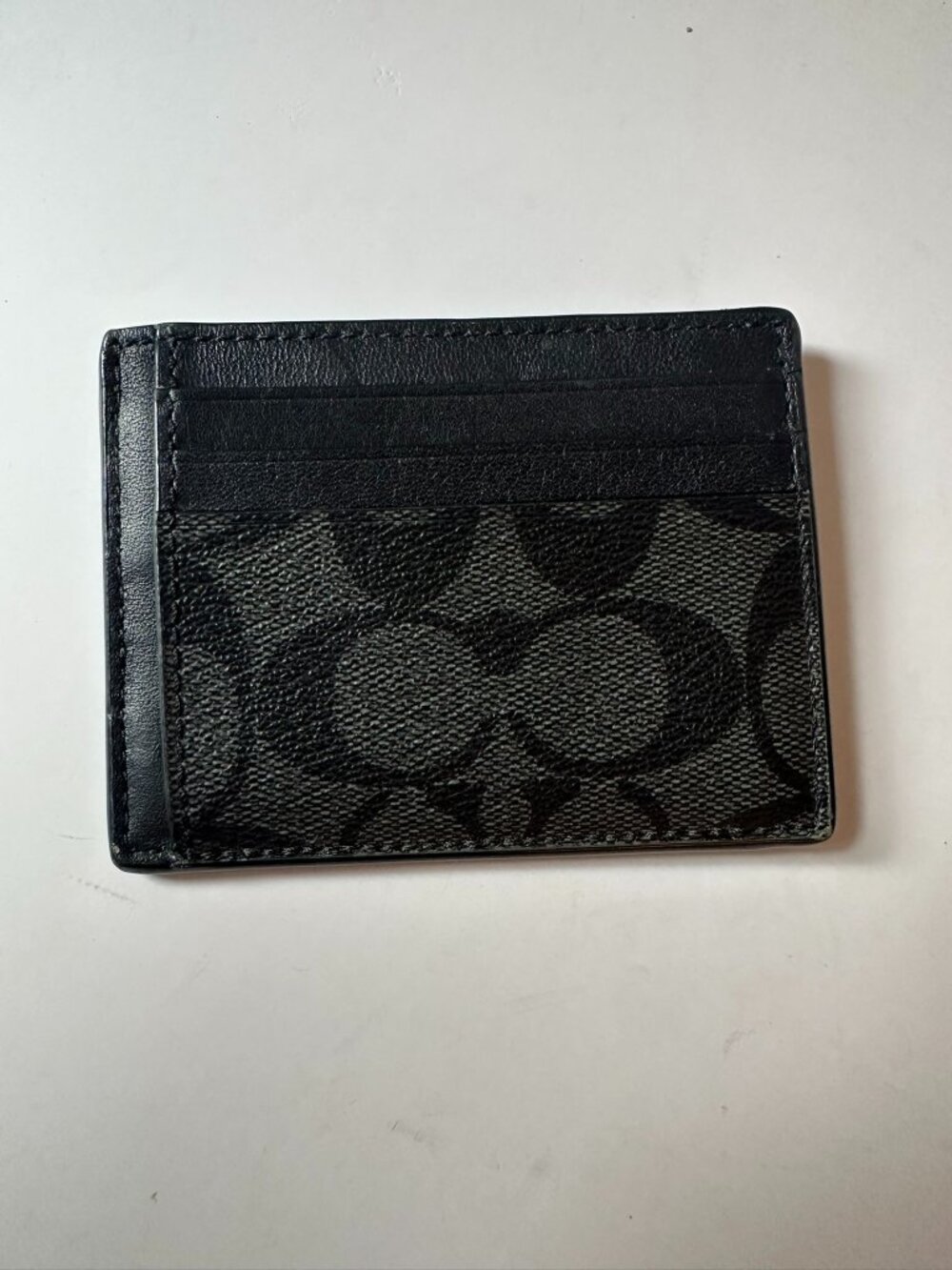 Authentic Coach Slim ID Card Case